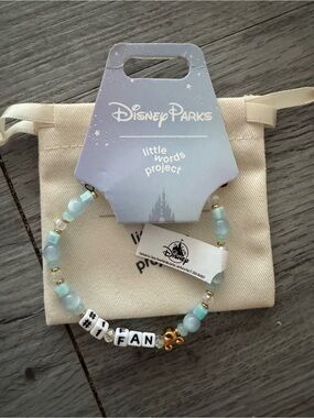 Disney Parks x Little Words Project "#1 FAN" Bracelet
